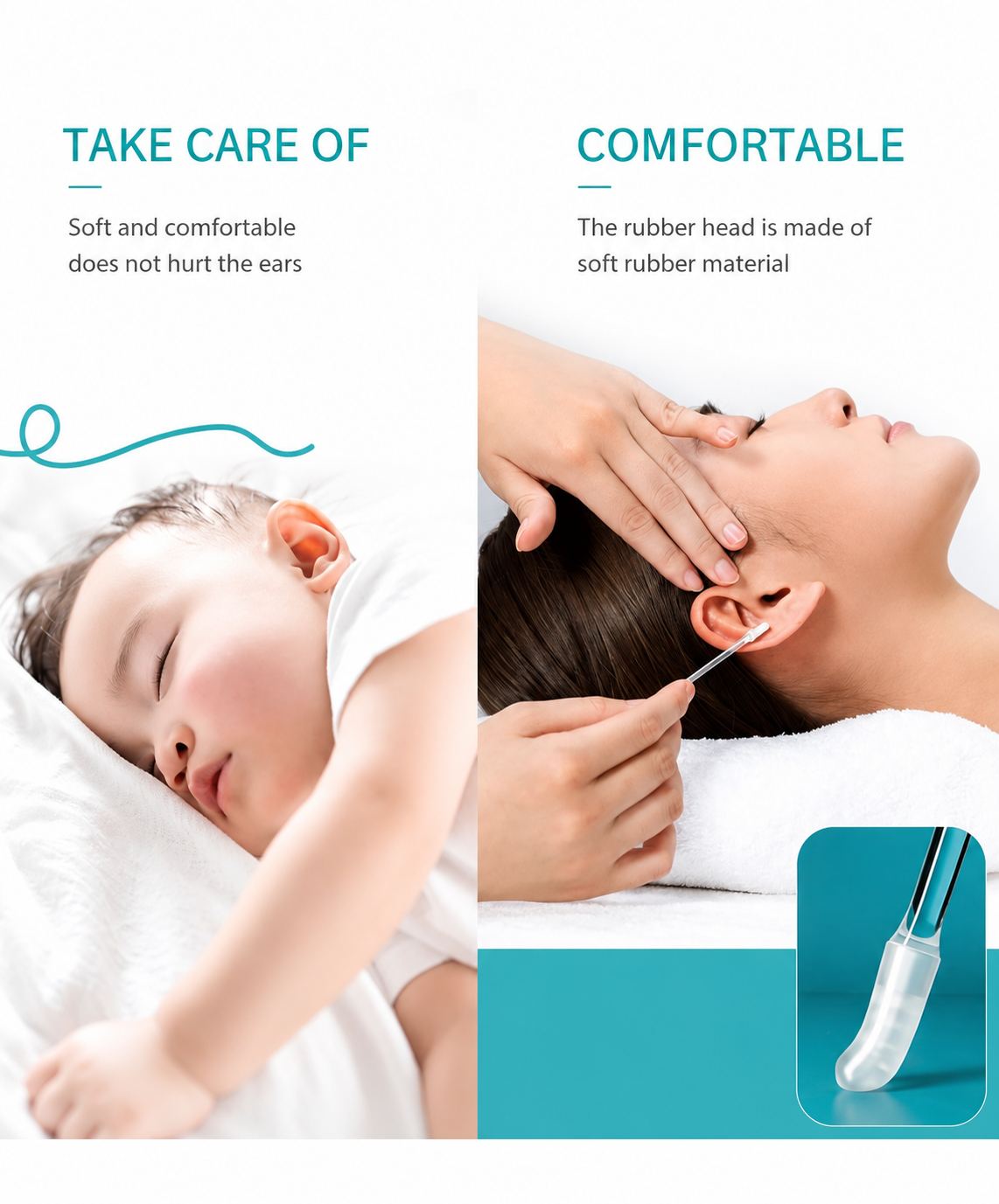 REUSABLE EAR WAX CLEANER STICK 24PCS/BOX