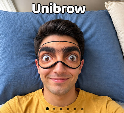Funny sleeping mask