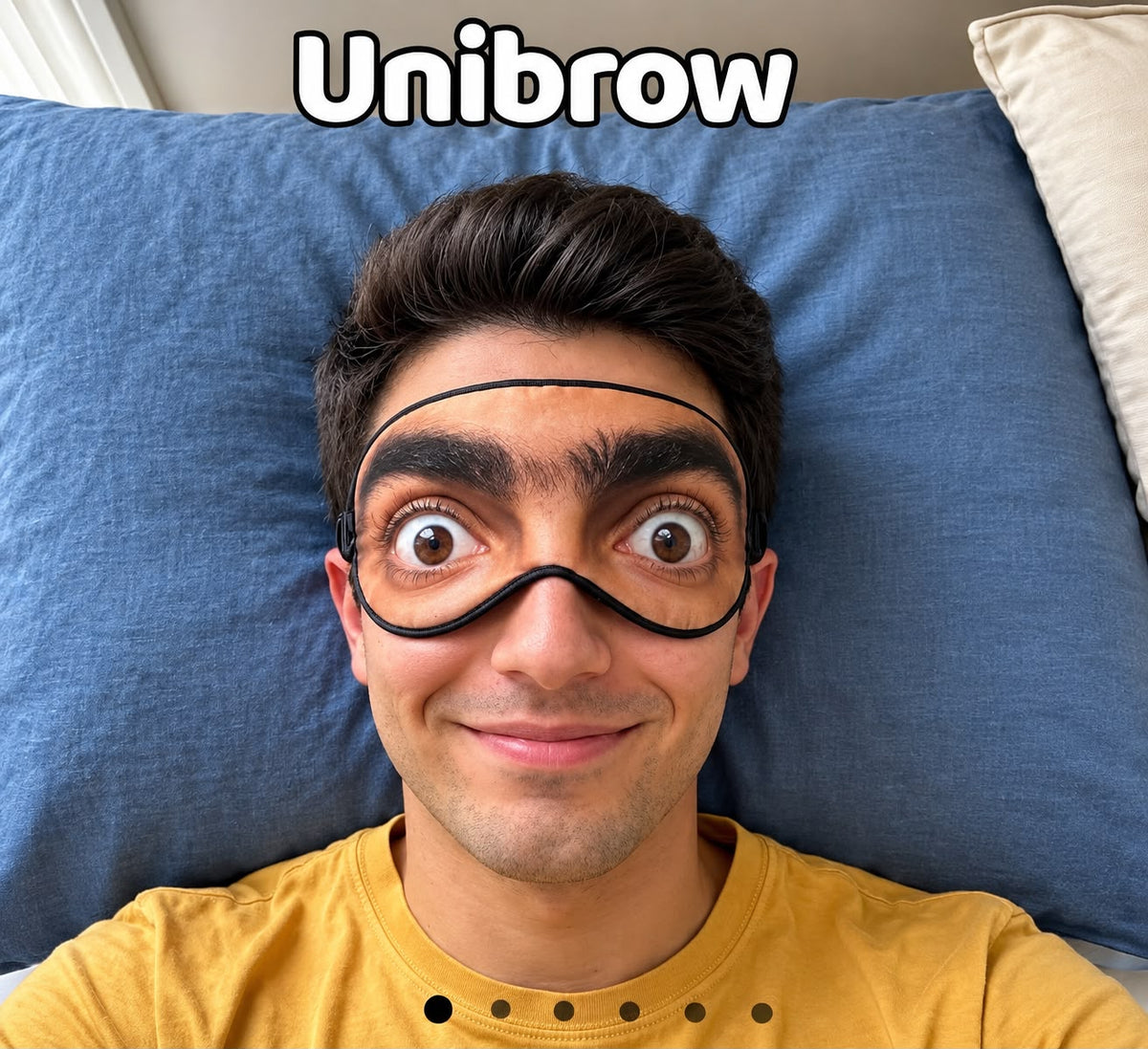 Funny sleeping mask