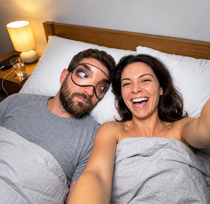 Funny sleeping mask