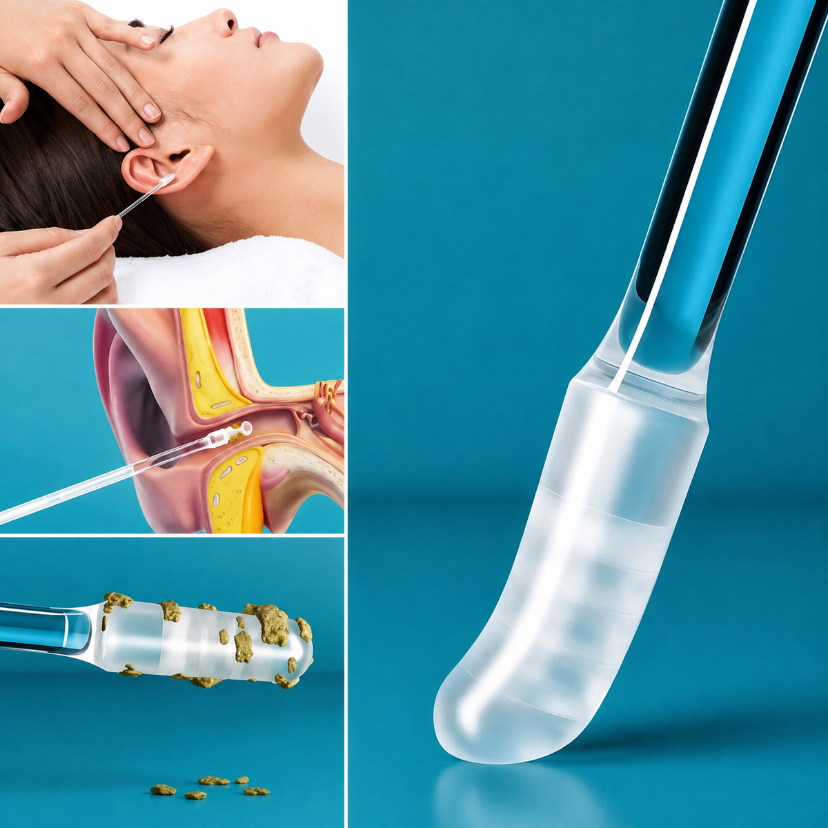 REUSABLE EAR WAX CLEANER STICK 24PCS/BOX