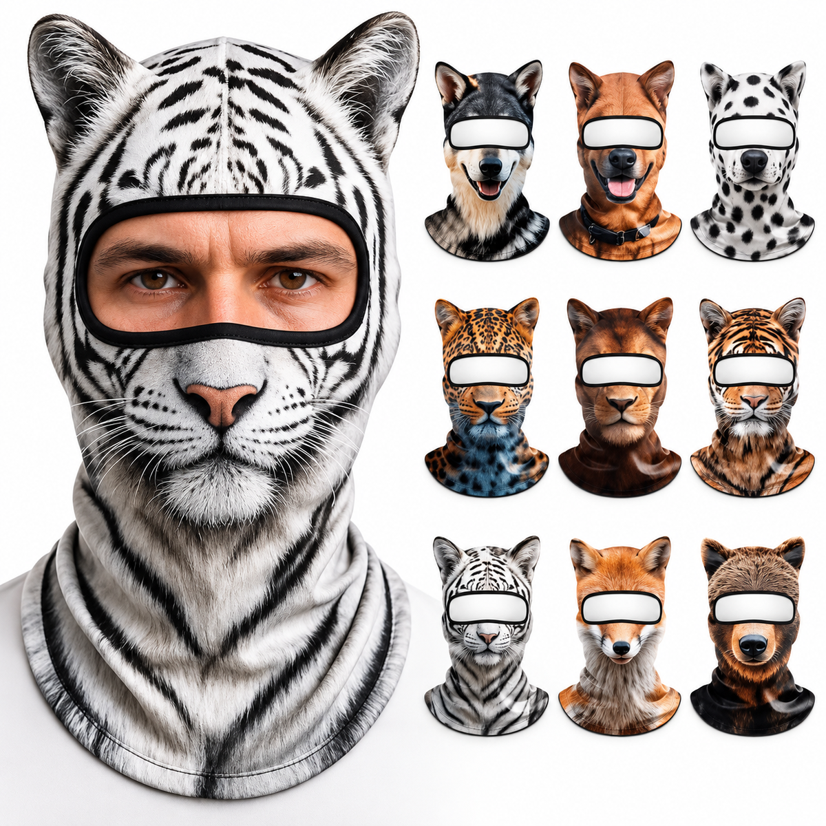 Animal Face Ski Mask