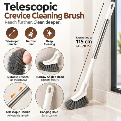 Extendable Crevice Cleaning Brush
