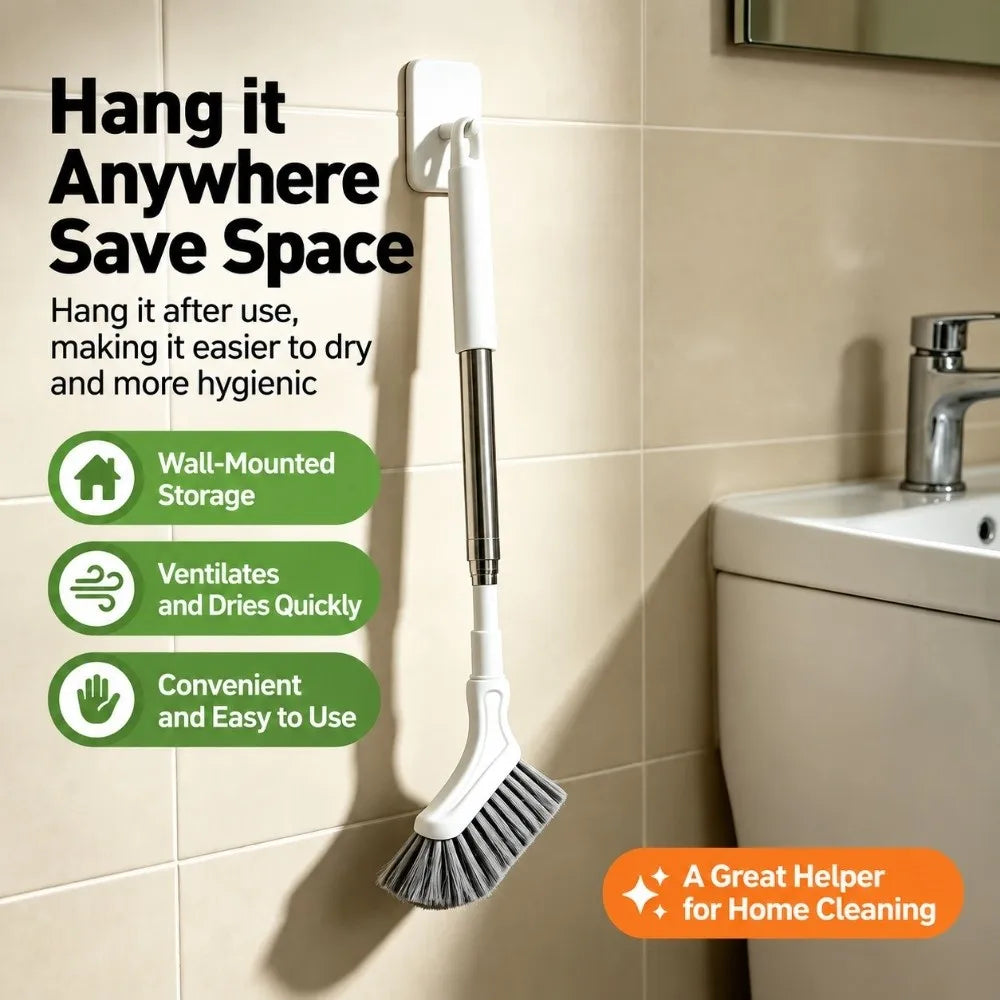 Extendable Crevice Cleaning Brush