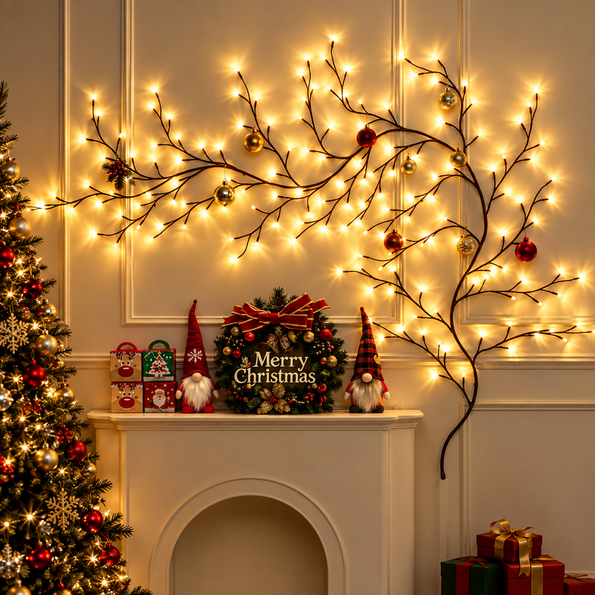LED Willow Vine Light
