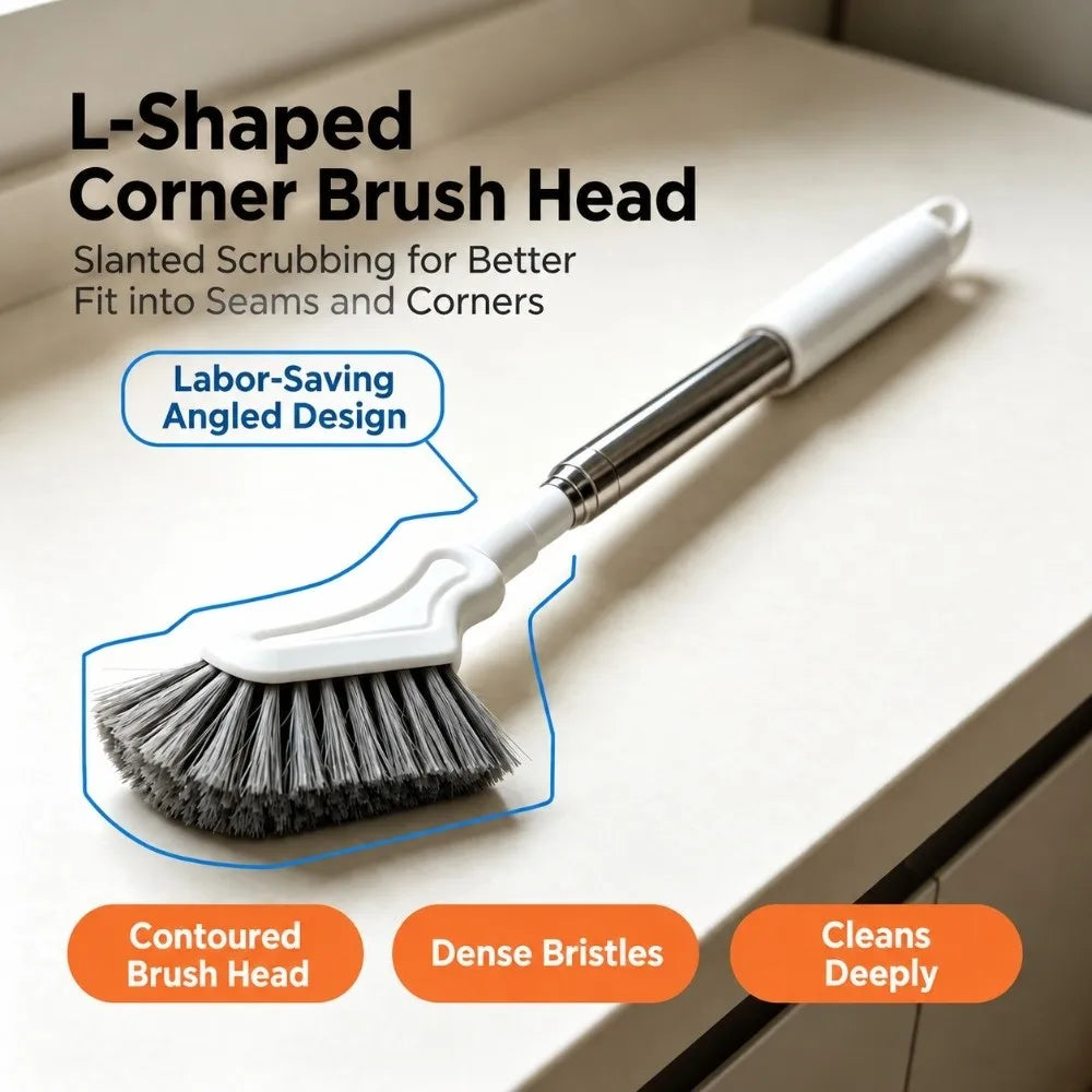 Extendable Crevice Cleaning Brush