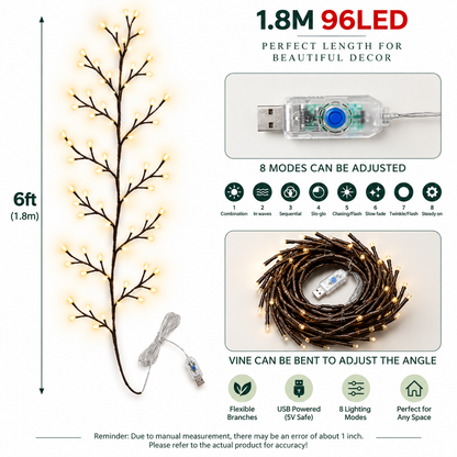 LED Willow Vine Light