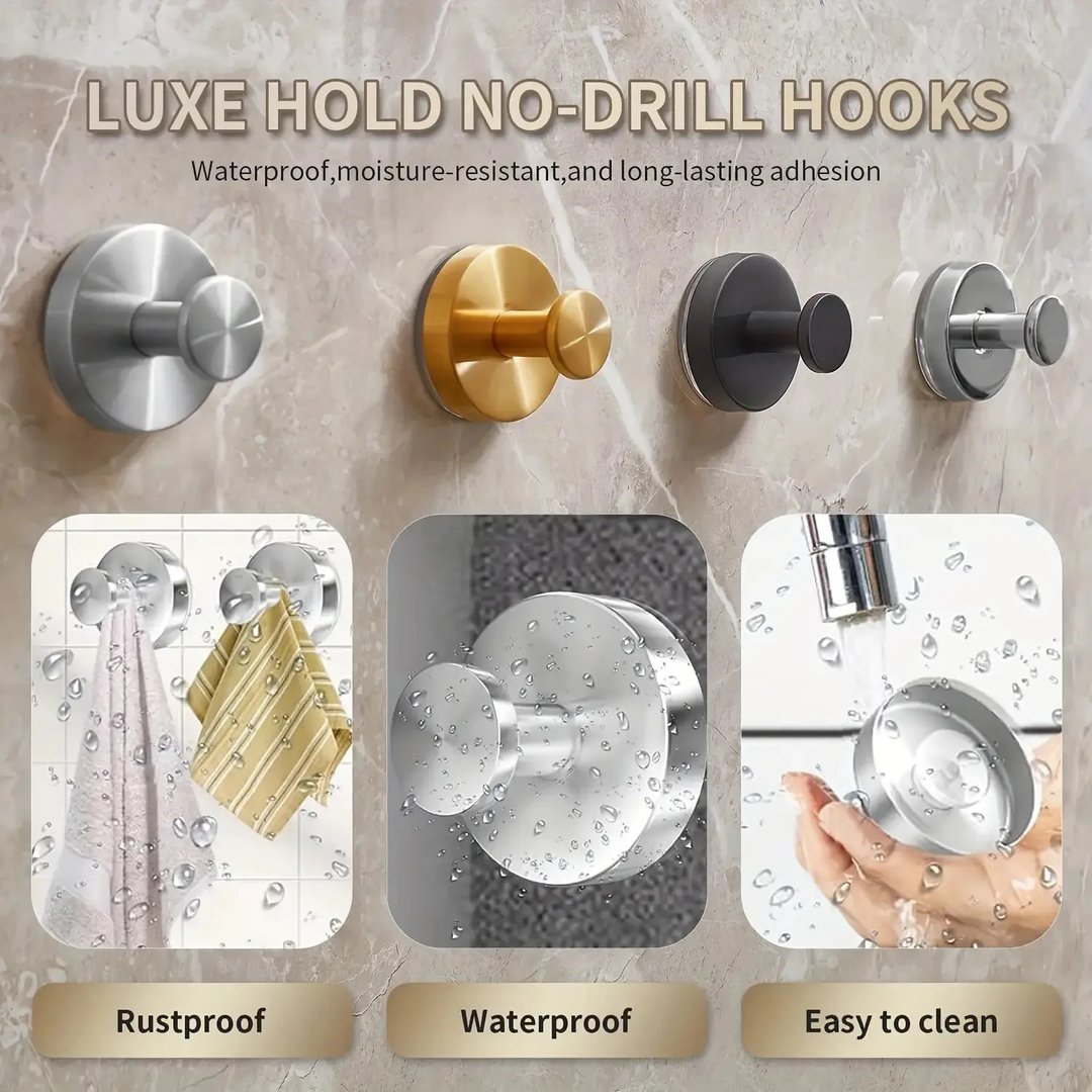 Premium Vacuum Suction Hooks - 4pcs