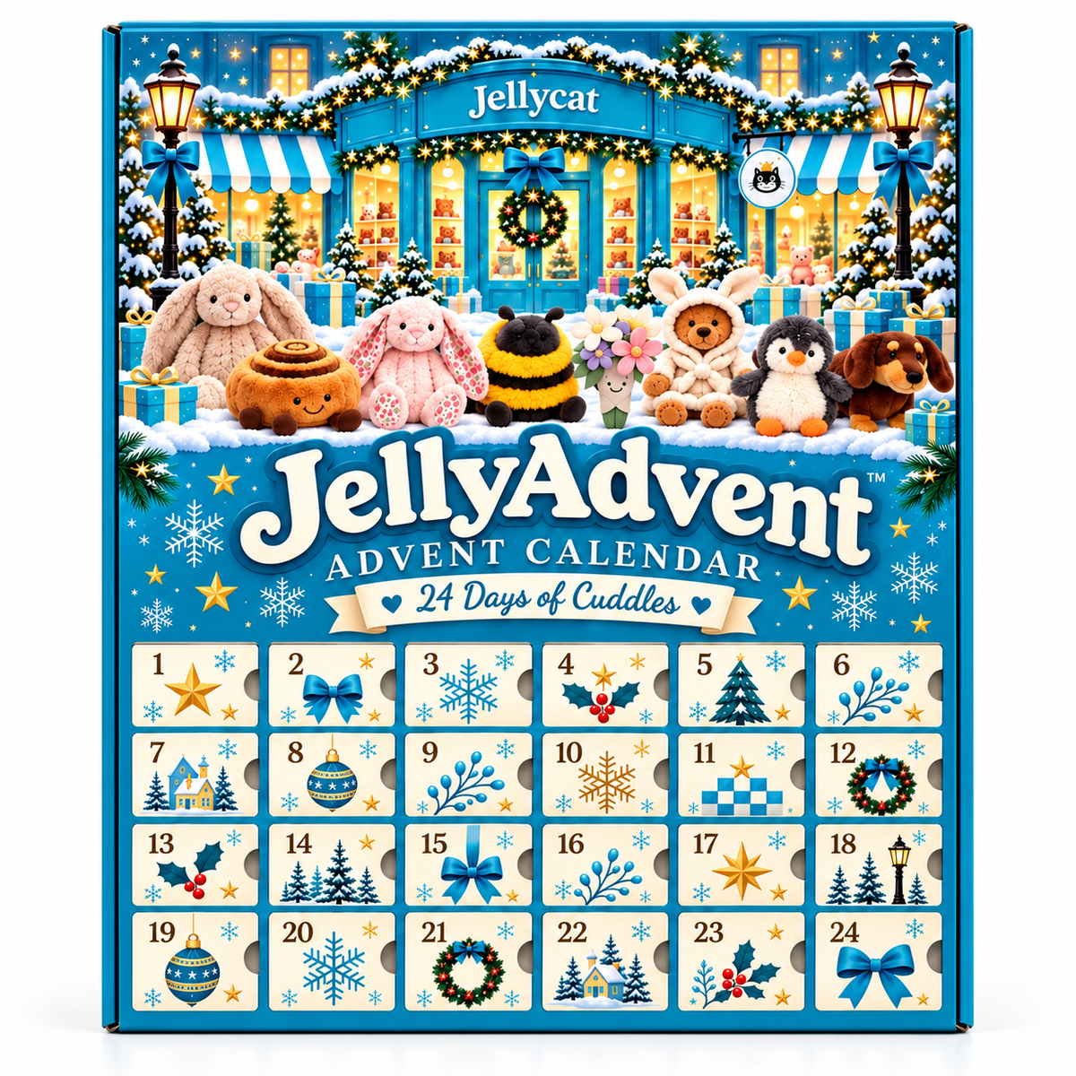 24-Day Plush Advent Calendar