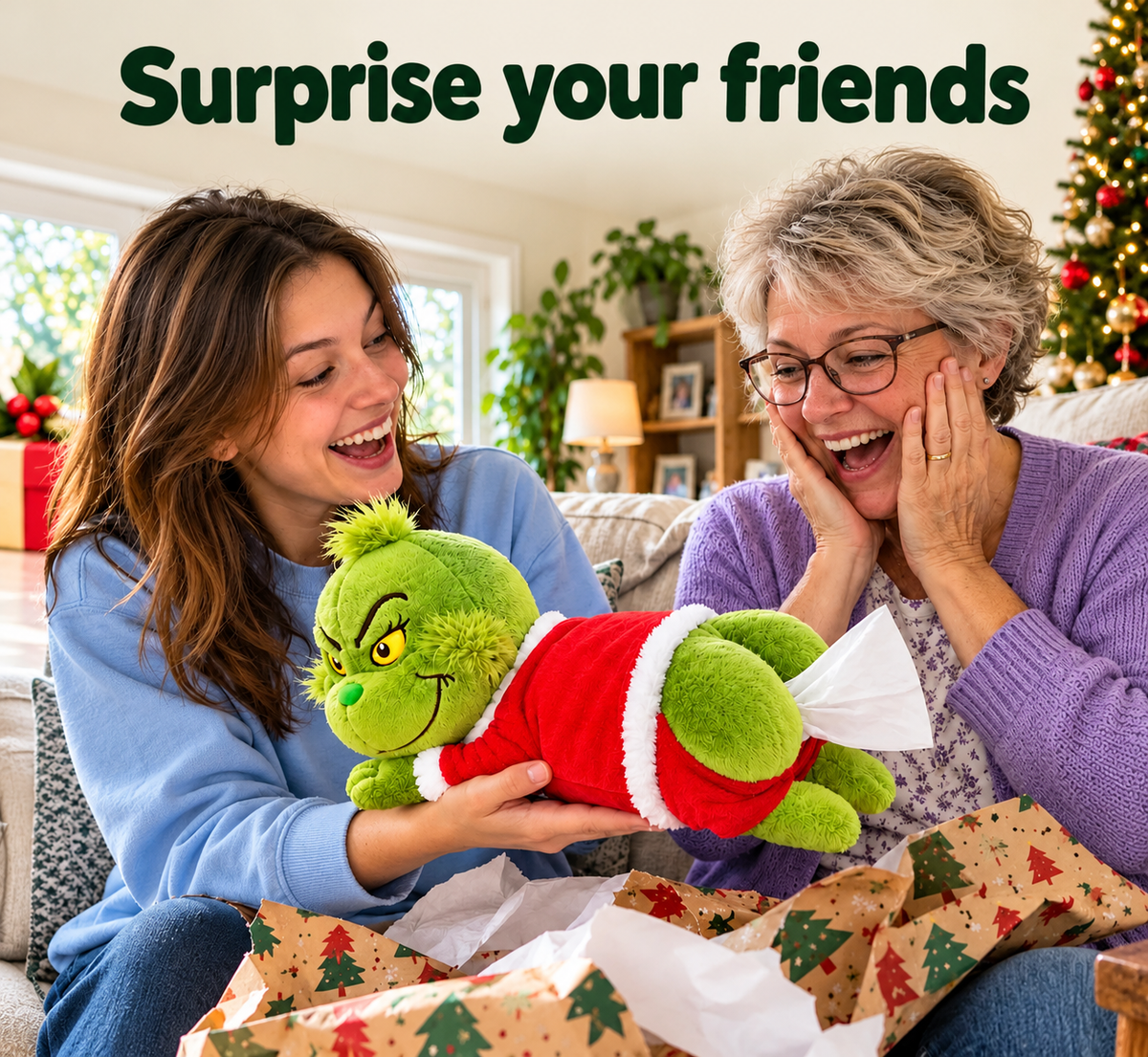 Merry Mischief Tissue Holder