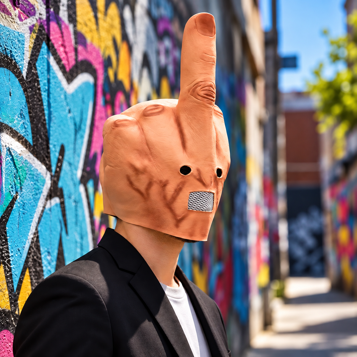 Middle Finger Mask