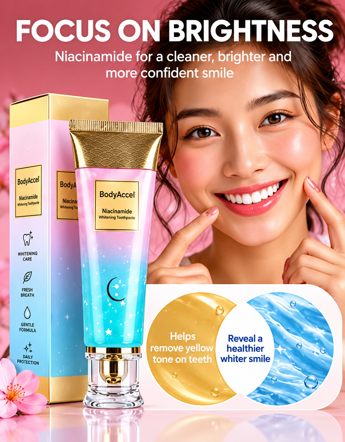 NIACINAMIDE WHITENING TOOTHPASTE