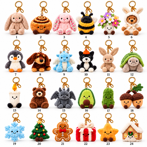 24-Day Plush Advent Calendar