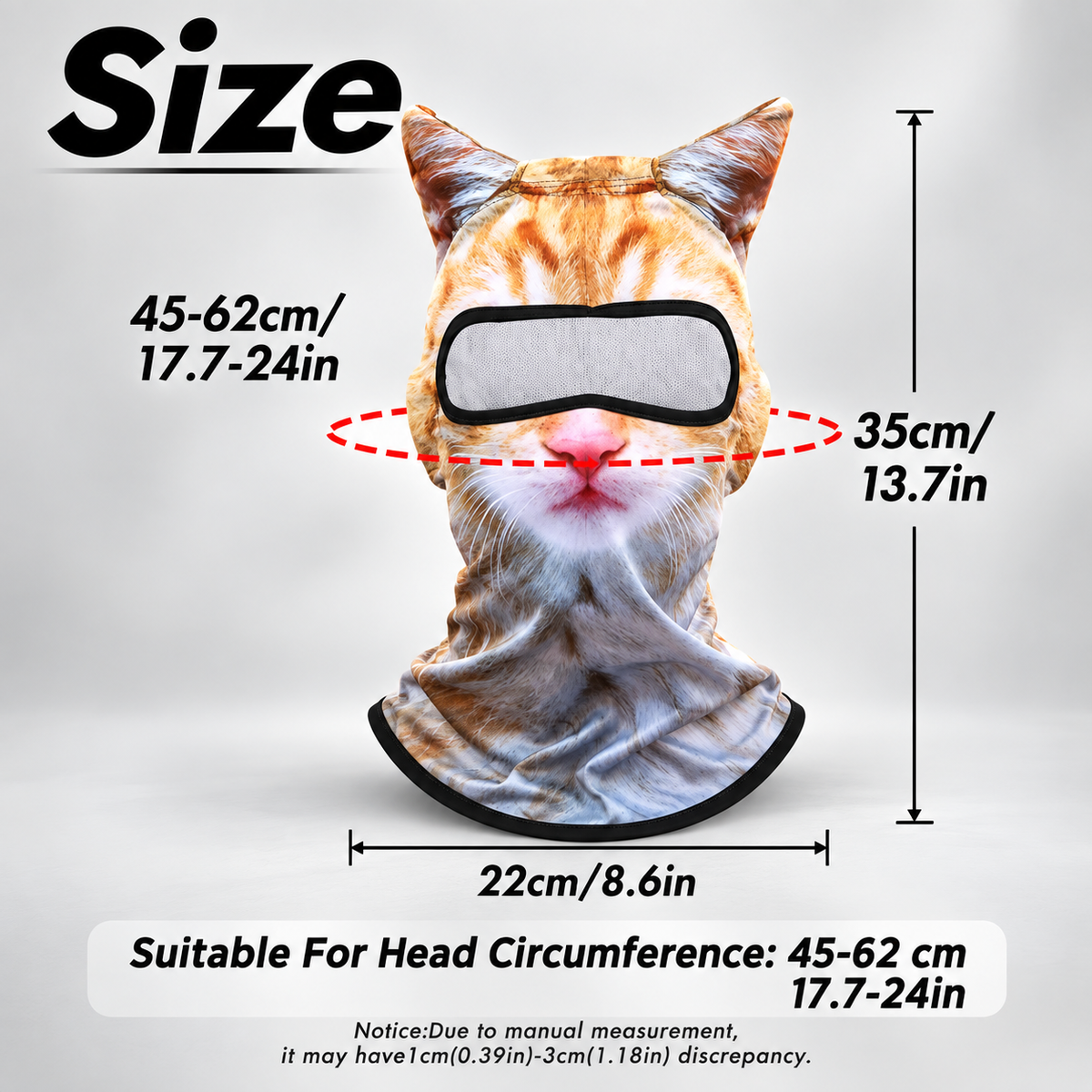 Animal Face Ski Mask